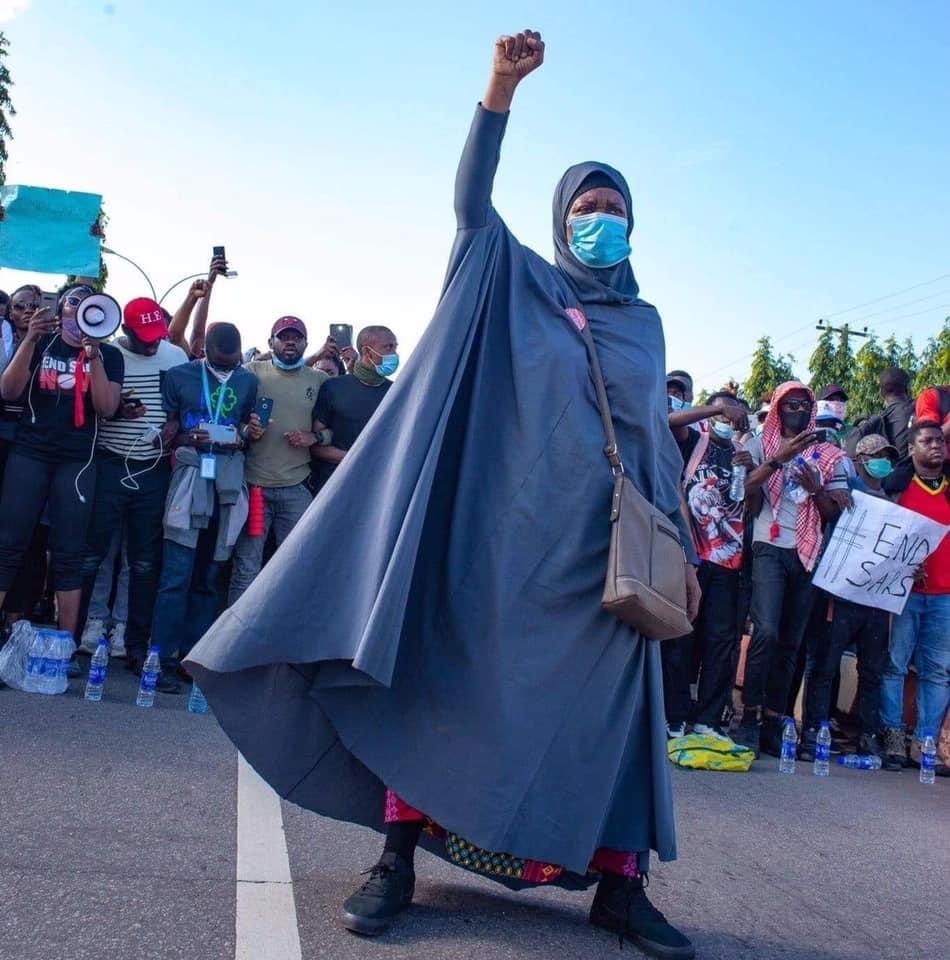 Aisha Yesufu: The Hijab-wearing Revolutionary By Fredrick Nwabufo
