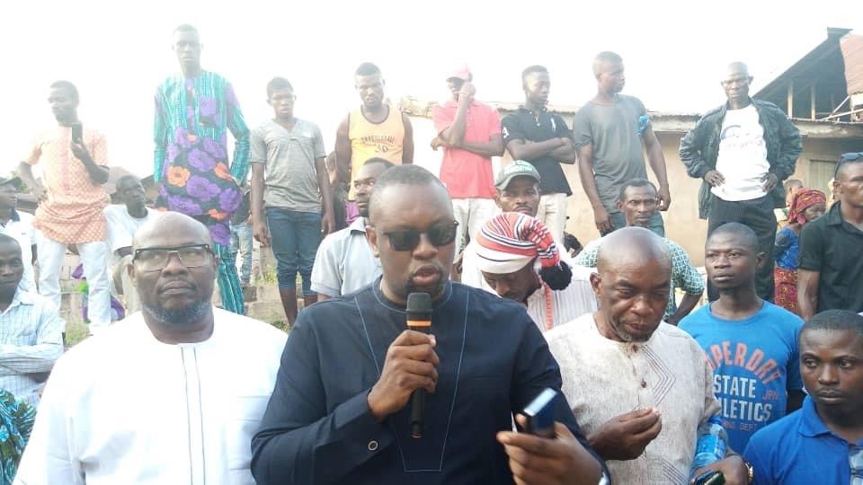 Campaign Against Open Defecation: Jubilation in Ohafia Community As Abia Deputy Speaker Commissions Modern Toilet Built By Him