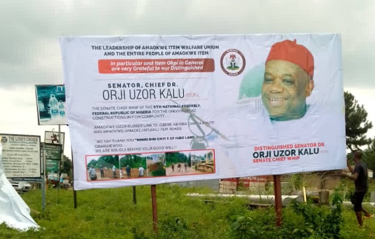 SEN. ORJI UZOR KALU: The Gift of democracy to Abia North Senatorial Zone