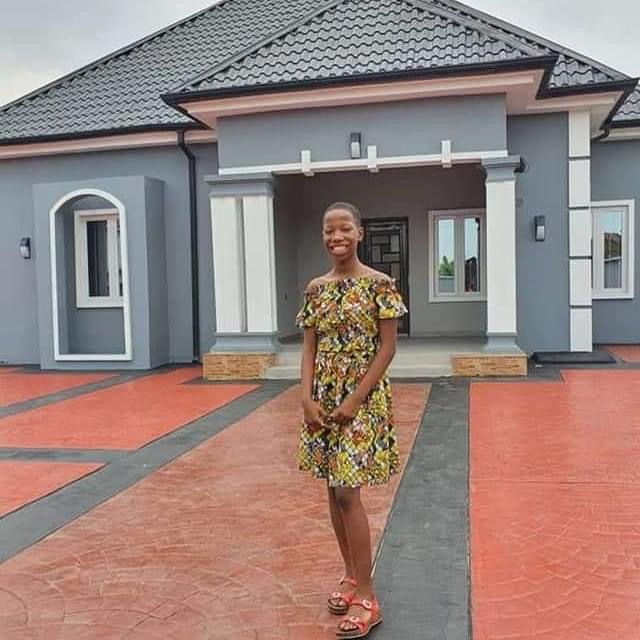 Photo News: Child comedian, Emmanuella opens her new house.