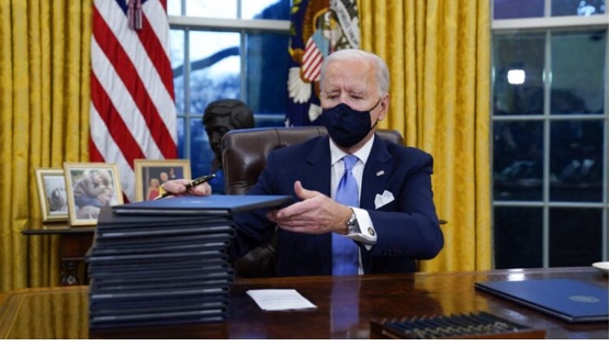 ACTION!!  Details of the executive orders signed by Joe Biden on his first day as US President