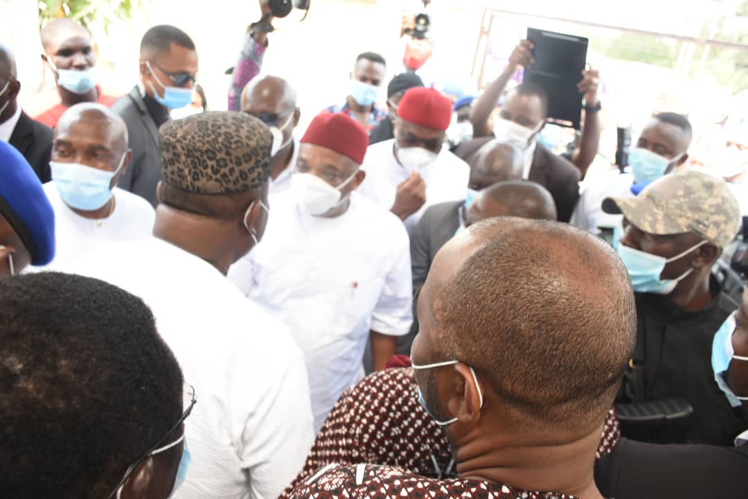 Photonews : Kalu, Ugwuanyi, Nnamani  others Mourn Janet Ohaa