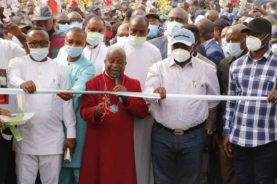 Do not relent in building more roads for Abians, PCN Prelate to Governor Ikpeazu