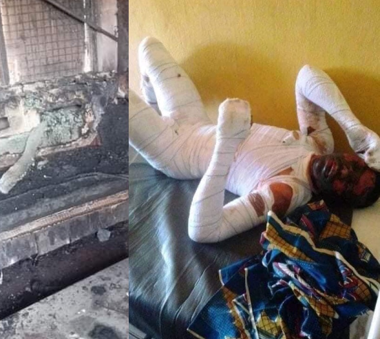 Lady From Benue Sets Igbo Boyfriend Ablaze For Abandoning Her To Marry Igbo Lady