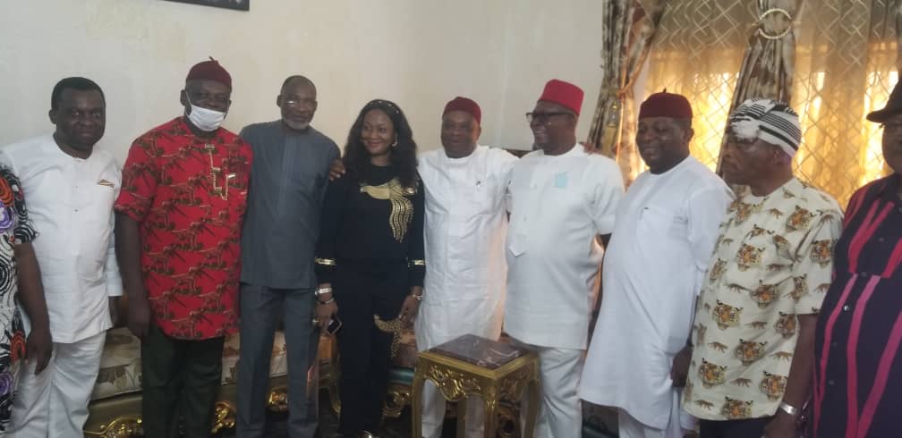 Breaking :  Hon. Cosmos Ndukwe Hosts Senator Orji Uzor Kalu 