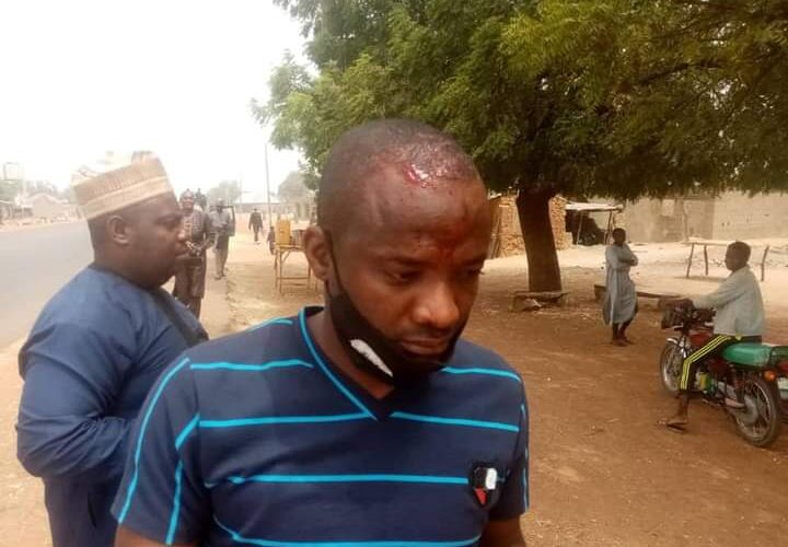 BREAKING : ZAMFARA SCHOOL ABDUCTION: Angry youths attack journalists in Jangebe