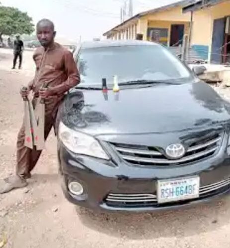 FINALLY CAUGHT!!! Notorious Abuja Armed Robber Arrested By Police