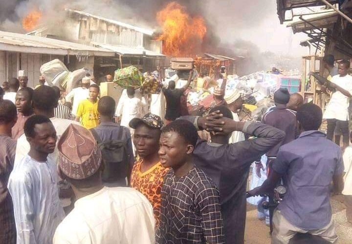 JUST IN: Tinubu Visits Katsina,  Announces ₦50m Donation For Victims Of Katsina Market Fire