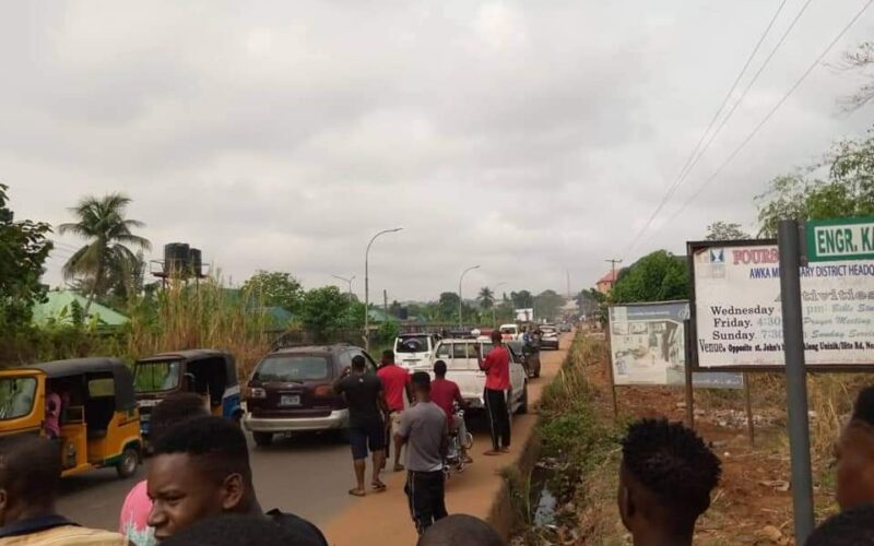 JUST IN!!! Suspected Cult Activities: Tension As Two People Shot At Ifite Awka