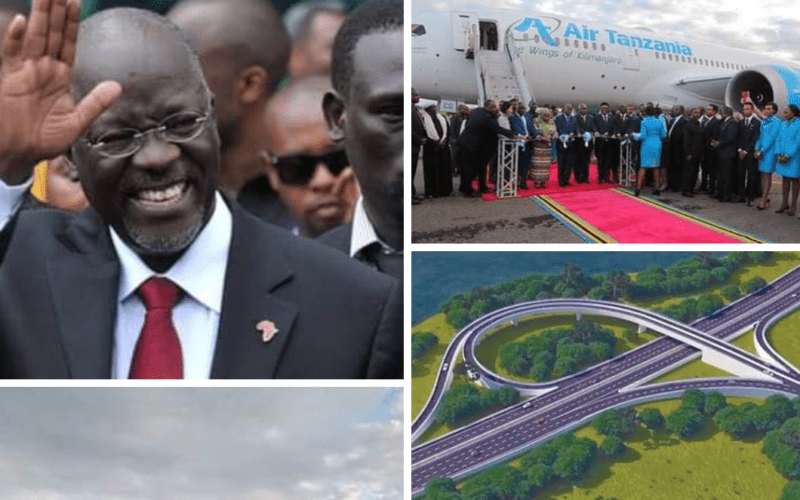 WOW!!! Photo News: ‘He made Tanzania a middle Income country’: Incredible achievements of late Tanzanian President John Magufuli