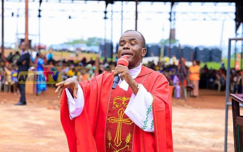 INTERESTING!!! Fr Mbaka reveals why he took three contractors to President Buhari