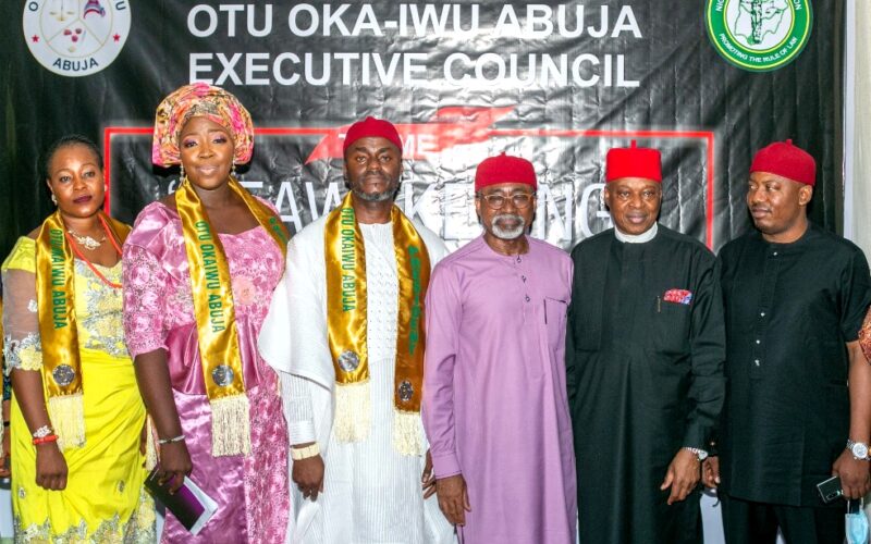 Hon. Vincent Ofumelu attends Inauguration of Otu Oka Iwu Abuja