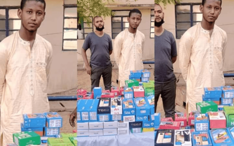 Notorious phone thief arrested by police with 273 phones valued at N15 million in Katsina