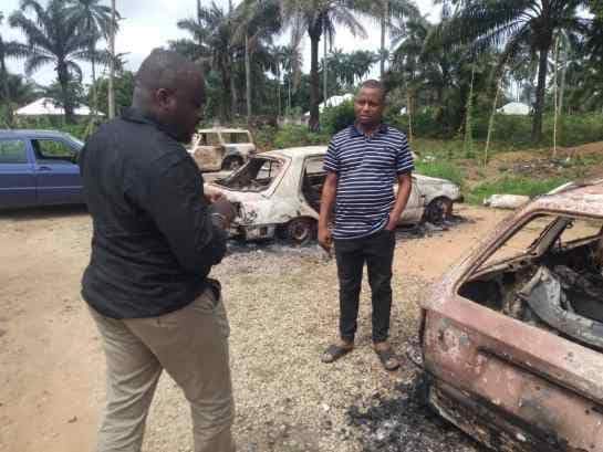 BREAKING: More trouble for Dave Umahi as unknown gunmen attack another police station in Ebonyi