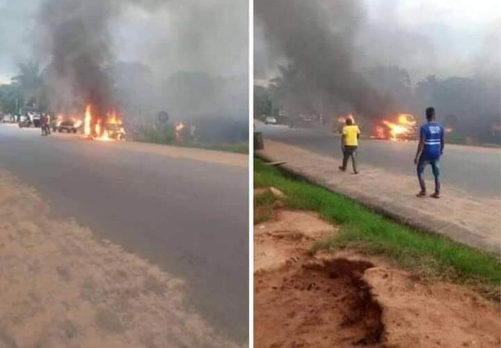 BREAKING: Tension as unknown gunmen attack Ozubulu Anambra State