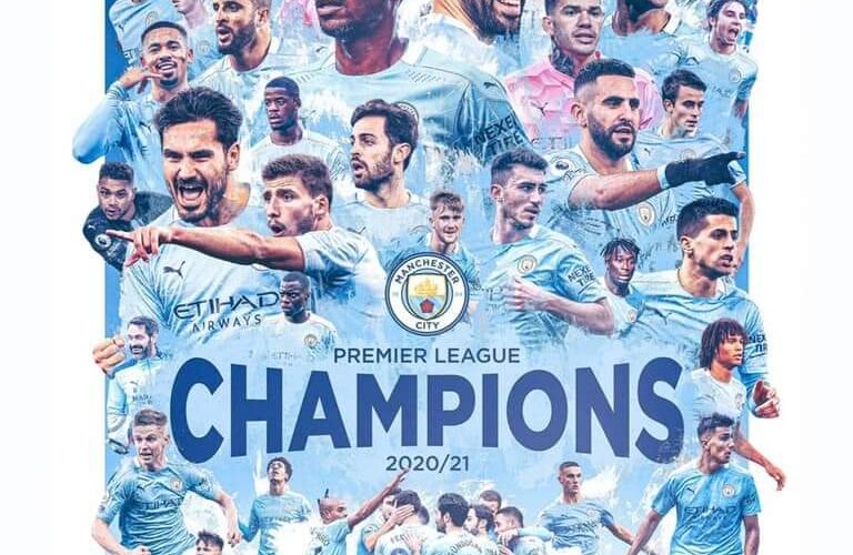 Manchester City win Premier League title after Manchester United lose to Leicester