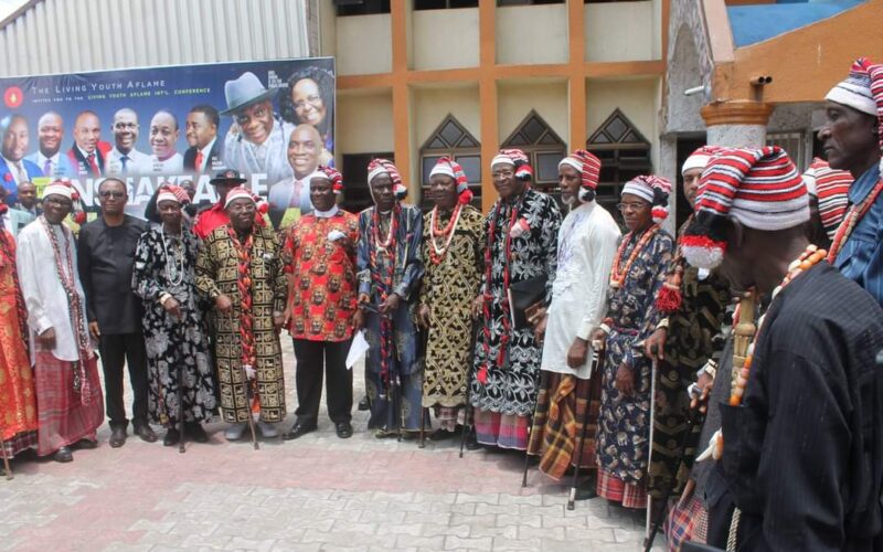 Stop harassing our people, our people are law abiding, we don’t know any unknown gunmen – Ohafia monarchs to security operatives