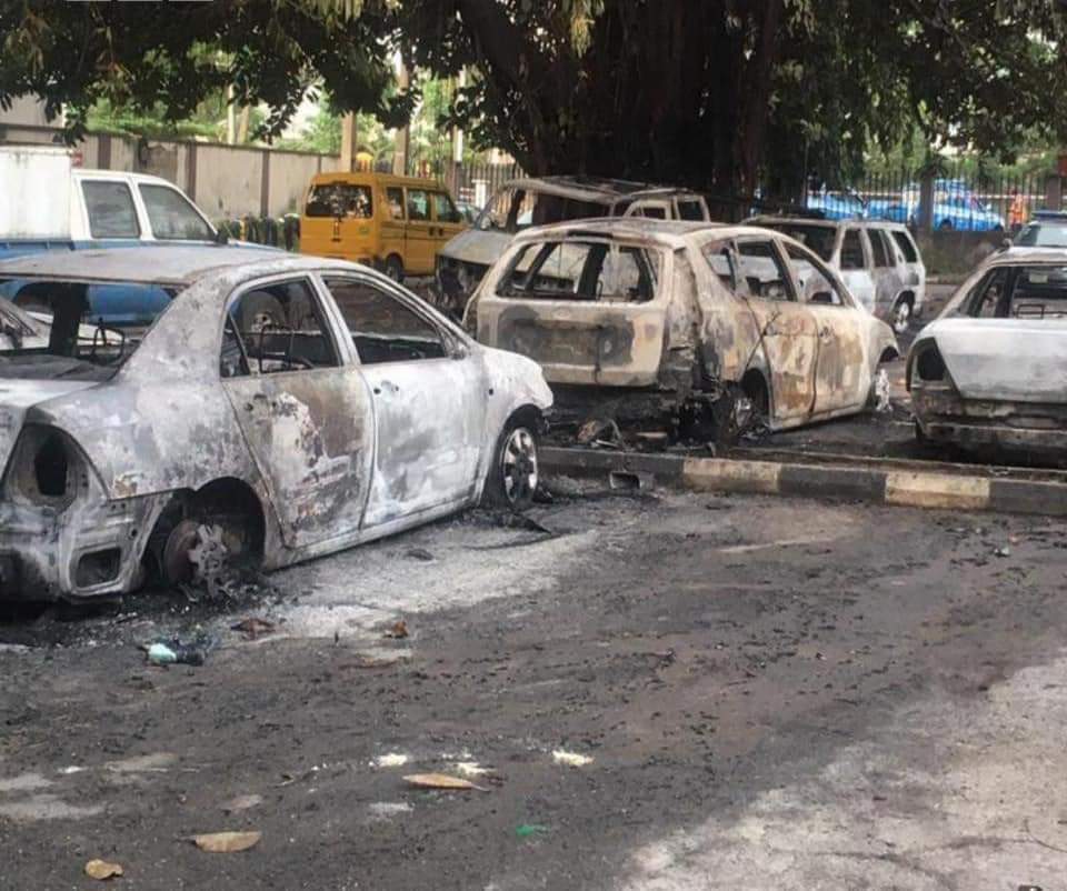 Gas Tanker Explosion In Lagos Kills 3, Injures 13, Razes 25 Vehicles