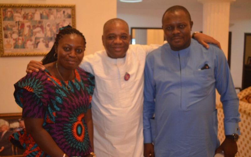 Sen. Kalu Congratulates ABN TV Boss, Ifeanyi Okali, Wife On Wedding Anniversary