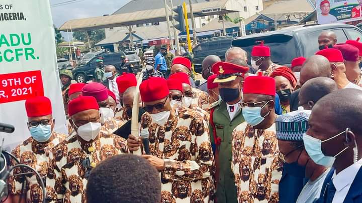 IPOB’s sit-at-home order only on social media, Imo people came out to welcome Buhari – Uzodinma