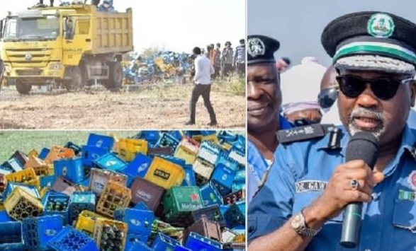 Kano Hisbah Confiscates 5,760 Cartons Of Beer