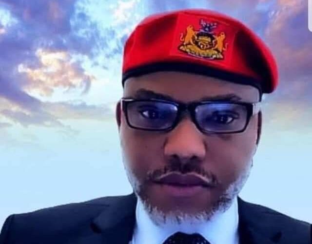 BREAKING: Nnamdi Kanu brought to court amidst tight security