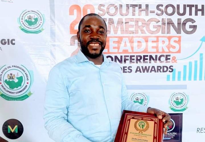 Ayade’s Aide, Ebriku Bags Niger Delta Youth Ambassador Award