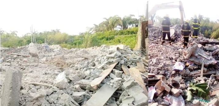 Tragedy as four construction workers die as two buildings collapse in Lagos