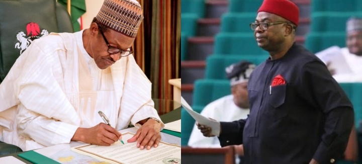 Buhari Signs Climate Change Bill Sponsored By Hon. Sam Onuigbo Into Law