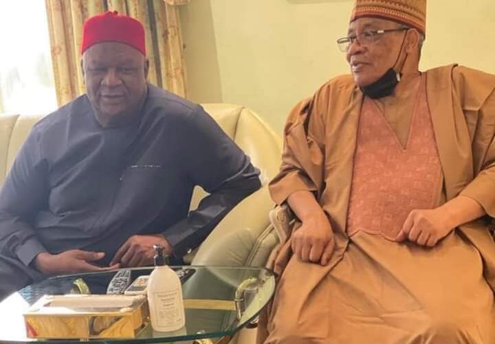 Presidential Aspirant Anyim Pius Meets IBB, Abdulsalami Abubakar, Says  He Is Committed To Building A Stronger United Nigeria