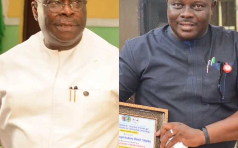 Sir Udensi Salutes ABN TV Boss, Okali On Award As Distinguished Presbyterian