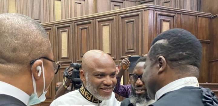 IPOB: Nnamdi Kanu pleads not guilty to fresh charges, court shifts trial to February