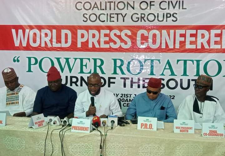 2023: Coalition Of CSOs Resolve To Support Southern Presidency
