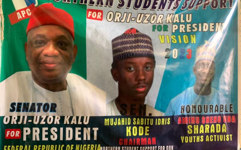 Students In 19 Northern States Endorse Orji Kalu For President 2023