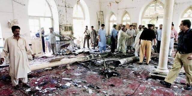 30 killed, over 60 injured in Pakistan mosque bombing