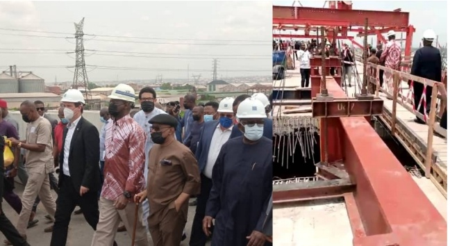 Fashola, Ngige, NSIA MD Begin Inspection Of Second Niger Bridge Project