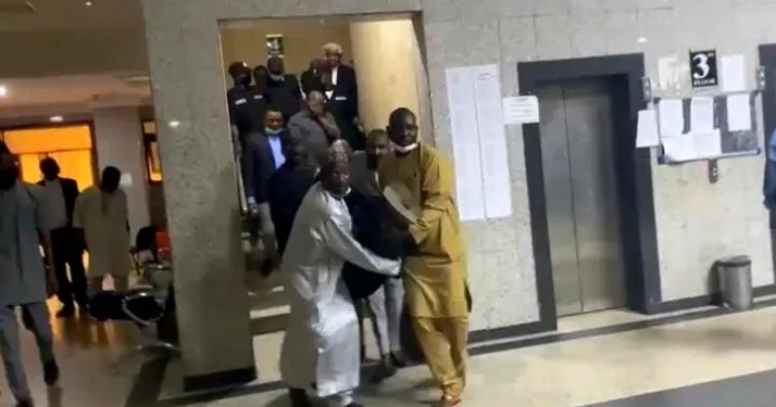 BREAKING: Abba Kyari’s Wife Slumps In Court