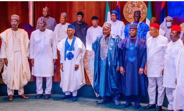 National Convention: APC Governors meet Buhari, promise to support president’s candidate for chairman