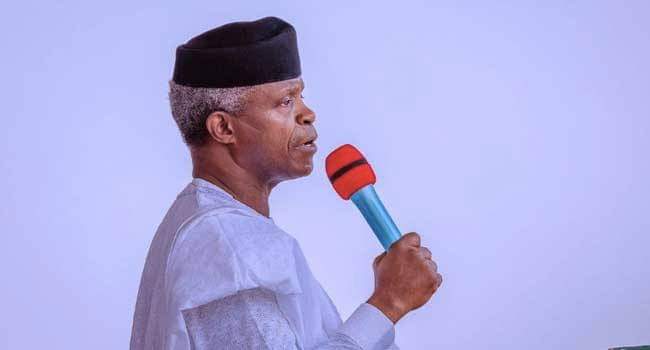 BREAKING: VP Osinbajo Declares for President