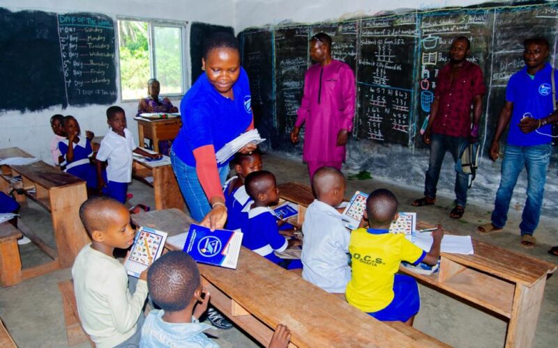 Again, Chiamaka Foundation Donates To Pupils Of Ohafia Community School