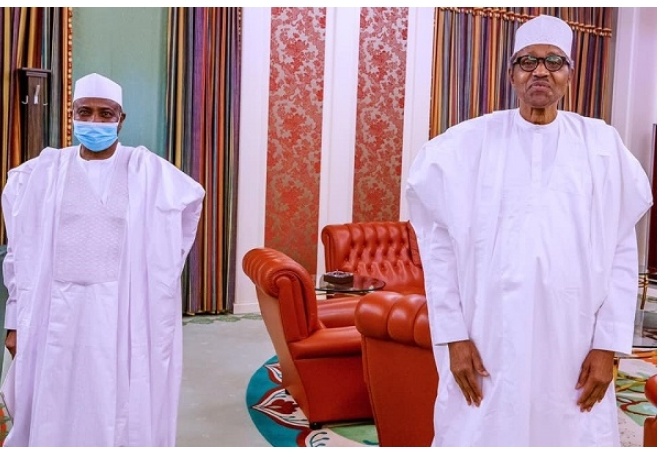 BREAKING: Buhari, Tambuwal in closed-door meeting