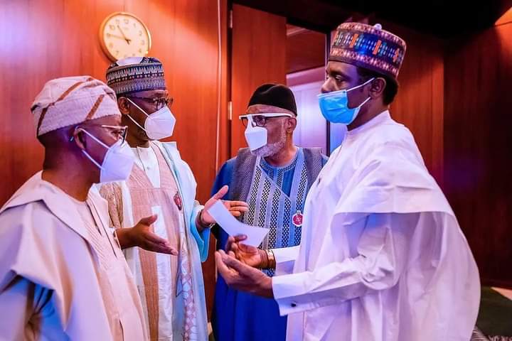 2023: APC Governors Submit Names Of 5 Presidential Aspirants To Buhari