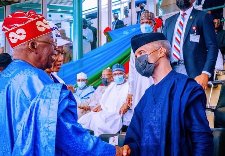 BREAKING: VP Osinbajo Congratulates Tinubu on his victory at APC presidential primary election