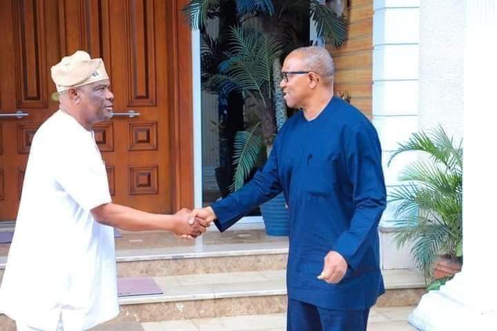 BREAKING: Peter Obi meets Gov Wike behind closed-doors (Photos)