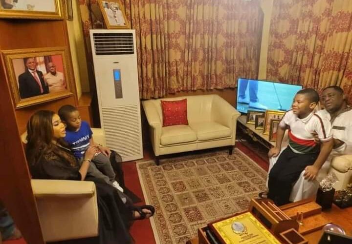 Fani-Kayode, Precious Chikwendu reunite after 2 years of acrimonious separation (Photos)