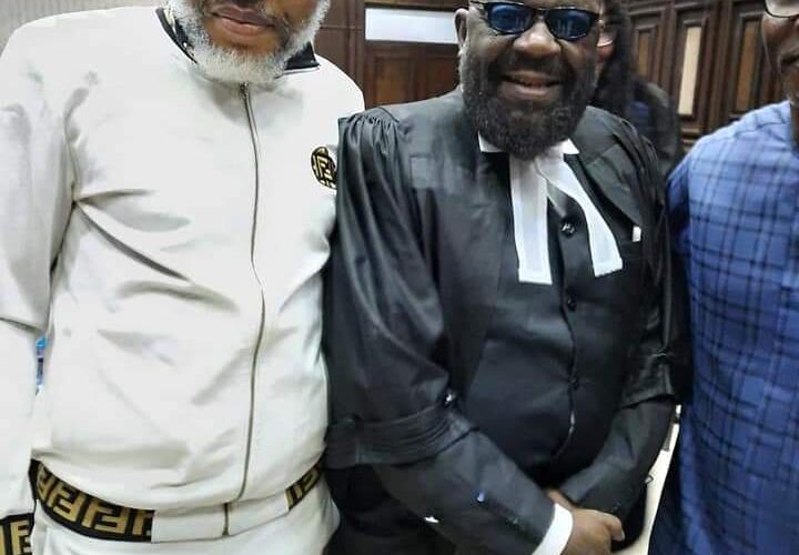 BREAKING: Nnamdi Kanu arrives court ahead of bail application hearing