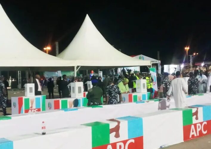 Voting Continues After Disruption At APC Convention