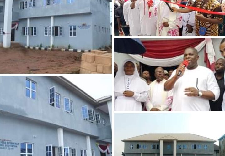 Mascot Uzor-Kalu Commissions School Hostel Built By Sen. Kalu, Promises Free Education If Elected Abia Governor