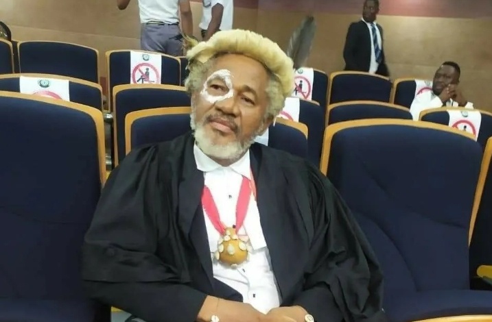 Lawyer Storms Supreme Court Dressed As Native Doctor, Cites Ruling On Hijab