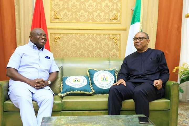 PHOTOS: Peter Obi Visits Ikpeazu in Abia